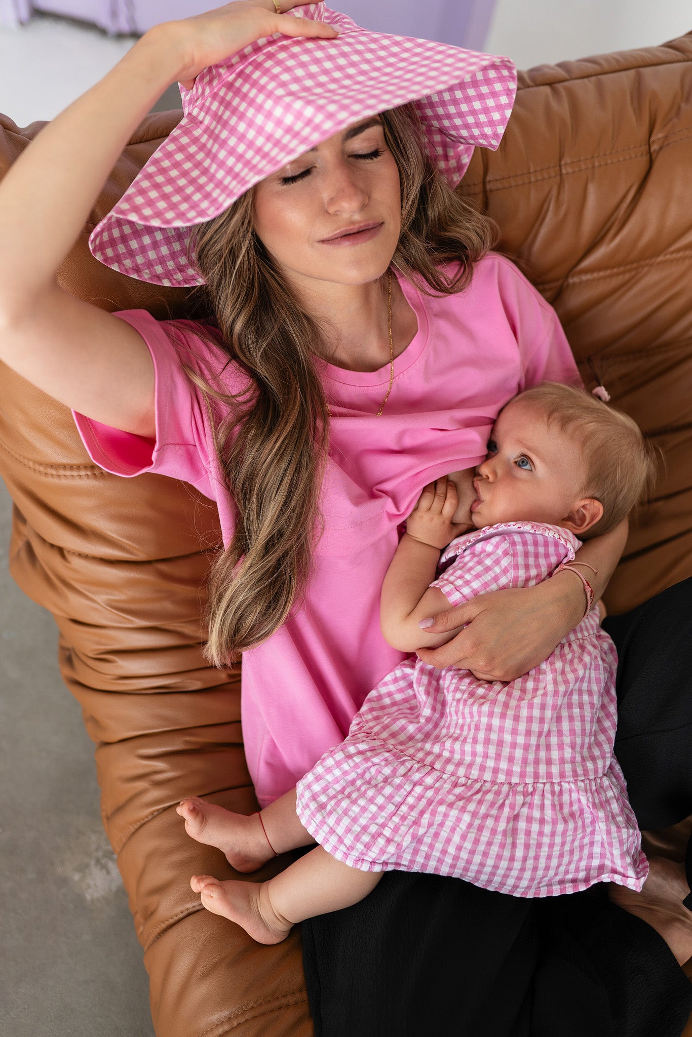 T-Shirt Do Karmienia Piersią Bubblegum