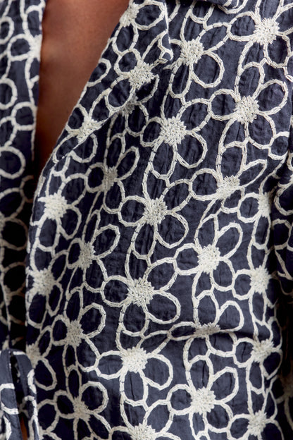 Koszula Cotton Bloom Navy