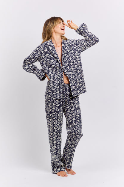 Koszula Cotton Bloom Navy