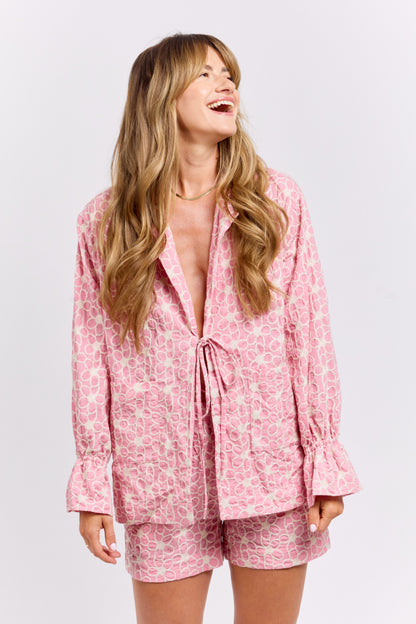 Szorty Cotton Bloom Blush