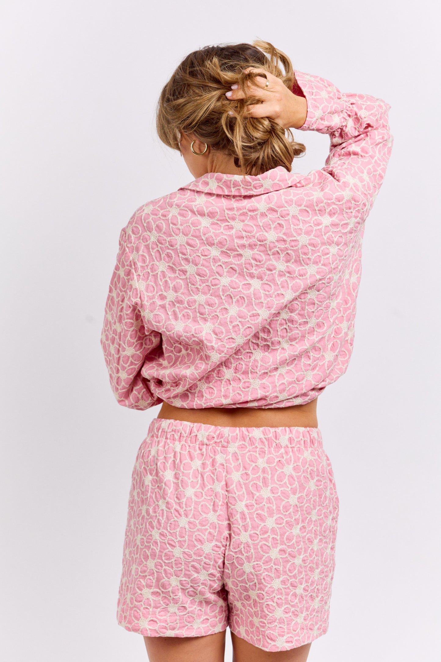 Szorty Cotton Bloom Blush