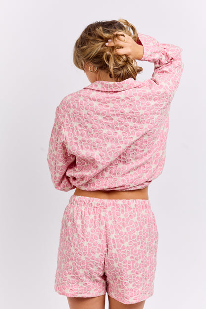 Szorty Cotton Bloom Blush