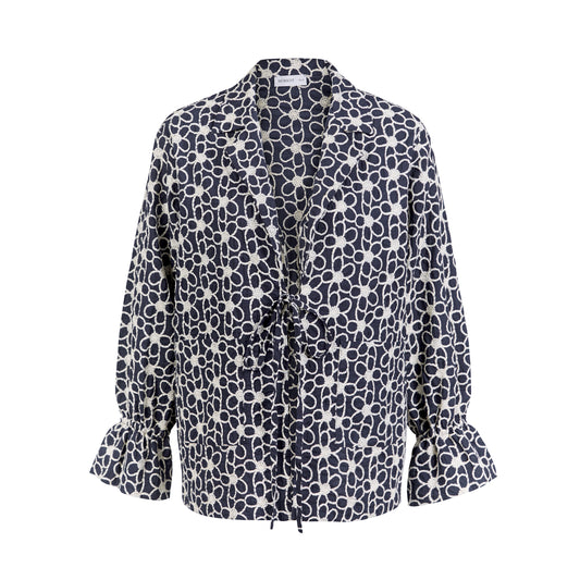 Koszula Cotton Bloom Navy