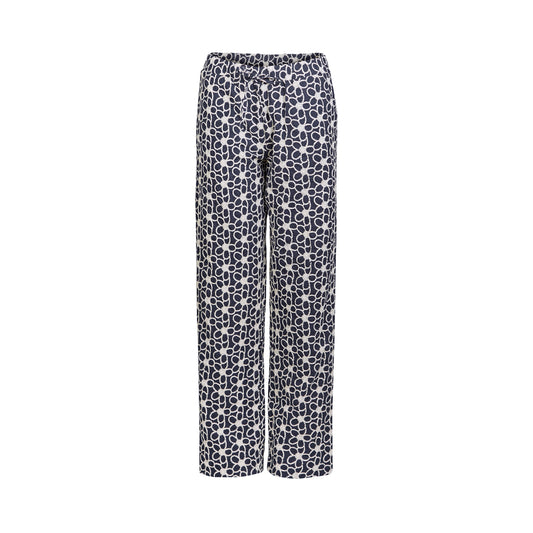 Spodnie Cotton Bloom Navy