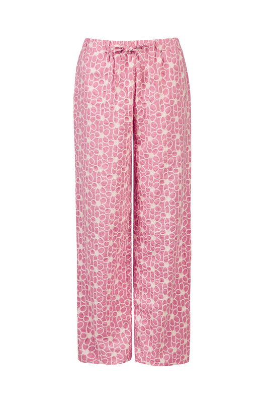 Spodnie Cotton Bloom Blush